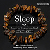 Natural Tiger Eye Chip Beaded Stretch Bracelets JI5766-21-1