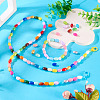 300Pcs Spray Painted Schima Wood Beads WOOD-TA0002-83A-7