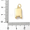 Brass Enamel Pendants KK-B155-18G-01-3