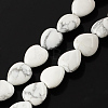 Natural Howlite Bead Strands G-R190-21-1