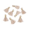 Polycotton(Polyester Cotton) Tassel Pendant Decorations FIND-S281-25-1