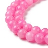 Natural Mashan Jade Round Beads Strands G-D263-10mm-XS34-3