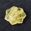 Natural Yellow Quartz Lotus Lotus Sculpture Display Decorations PW-WGBA56A-03-1