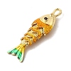 Rack Plating Brass Pendants KK-A268-05G-B03-2