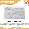 27 Yards Polyester Centipede Braided Fringe Ribbon OCOR-ME0001-78-2