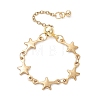 Adjustable 304 Stainless Steel Chain Finger Rings RJEW-JR00960-03-2