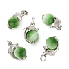 Cat Eye Ball Pendants CE-NH0001-01P-06-1