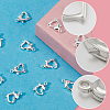 30Pcs Brass Lobster Claw Clasps KK-BBC0014-65S-6