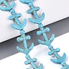 Synthetic Turquoise Beads Strands G-N364-04A-01-1