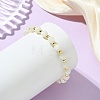 Natural Gemstone & Synthetic Hematite Non-magnetic Beaded Stretch Bracelets for Women BJEW-JB13940-2