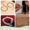 1000Pcs 2 Colors 304 Stainless Steel Jump Rings STAS-ME0003-77-5