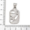 304 Stainless Steel Pendants STAS-K316-05AS-3