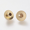 Brass Screw Clasps X-KK-T014-134G-2