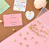 30Pcs Zinc Alloy Drawing Pins FIND-WH20033-036G-5