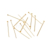 Brass Flat Head Pins KK-WH0058-03B-G01-3
