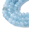 Dyed Natural Malaysia Jade Rondelle Beads Strands LS-G-E316-2x4mm-64-3