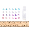 DIY Round Beads Bracelets Making Kits DIY-FS0008-80-5
