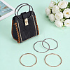 6Pcs 3 Colors Iron Bag Handles FIND-PH0038-61-4