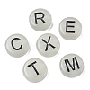Opaque Acrylic European Beads MACR-K365-05-2