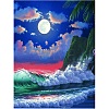 Seaside DIY Diamond Painting Kit PW-WG88569-05-1