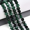 Natural Fuchsite Beads Strands G-T140-20A-2