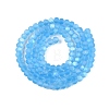 Transparent Glass Beads Strands EGLA-A044-T3mm-MB08-3