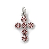 Brass Enamel Pendants KK-A273-02P-2