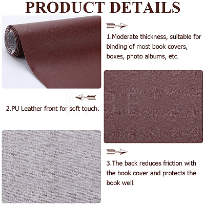 Imitation Leather Book Covers DIY-WH0491-92B-03-1