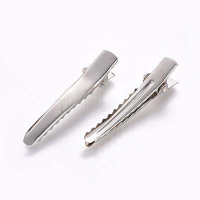 Iron Alligator Hair Clip Findings PHAR-WH0006-03P-1