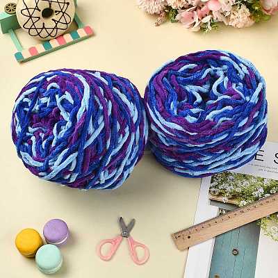 4 Bundles Polyester Yarn FB-FSB9EF-01C-1