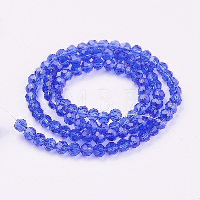 Glass Beads Strands EGLA-J042-4mm-02-1