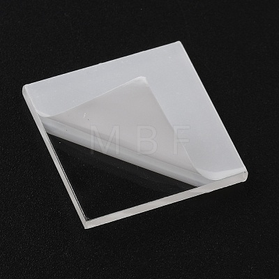 Transparent Acrylic Action Figure Display Bases TACR-WH0014-15A-1