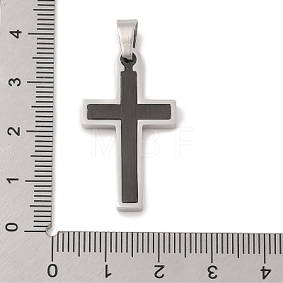 304 Stainless Steel Pendants STAS-G346-07EB-1