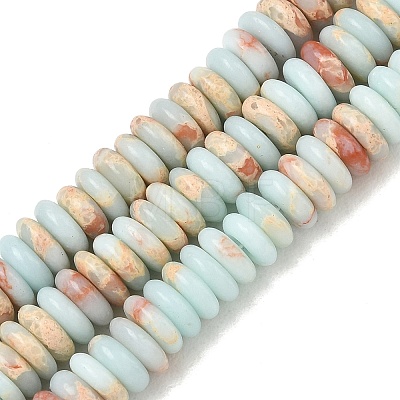 Natural Shoushan Stone Larderite Beads Strands GG-CBAC08A-A06-01-1