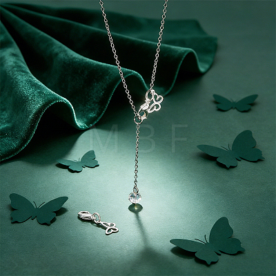 4Pcs 925 Sterling Silver Pendant Decorations HJEW-PH02566-1