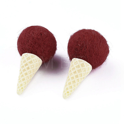 Wool Felt Ice Cream Crafts Supplies DIY-I031-A06-1