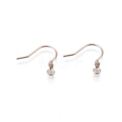 304 Stainless Steel Earring Hooks STAS-S111-011RG-NR-1