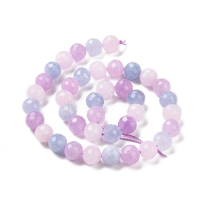 Natural Aquamarine & Rose Quartz & Amethyst Beads Strands G-H280-02C-1