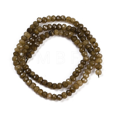 Natural White Jade Beads Strands G-Z069-01Y-1