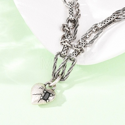 Women's 304 Stainless Steel Necklaces NJEW-C115-12AS-1