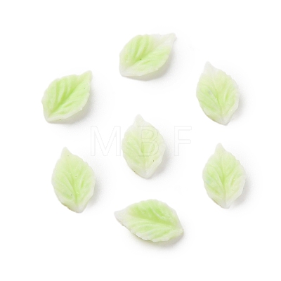 Leaf Opaque Resin Cabochons FIND-L019-04B-1