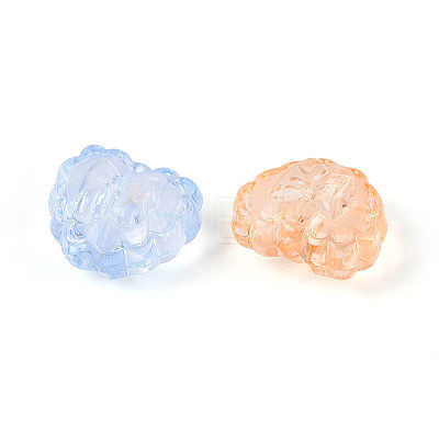 Transparent Acrylic Beads X-TACR-T029-27M-1
