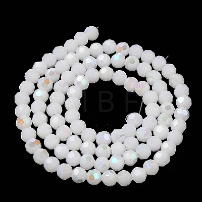 Imitation Jade Glass Beads Strands EGLA-A035-J6mm-L05-1