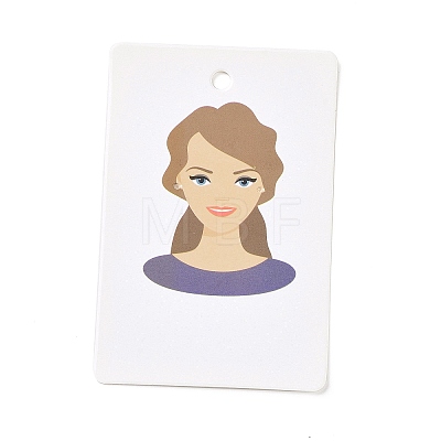 Paper Earring Display Cards DIY-B061-05J-1