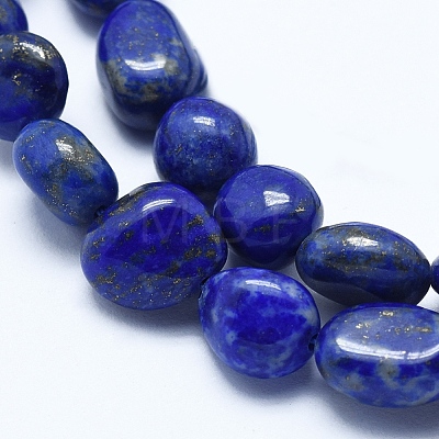 Natural Lapis Lazuli Beads Strands G-E483-64-1