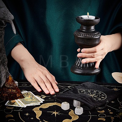 1Pc Square Velvet Tarot Tablecloth for Divination AJEW-CN0001-60A-1