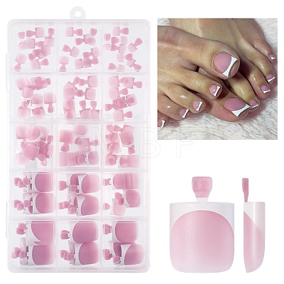 150Pcs Acrylic Toe Nail Tips MRMJ-P019-02C-1