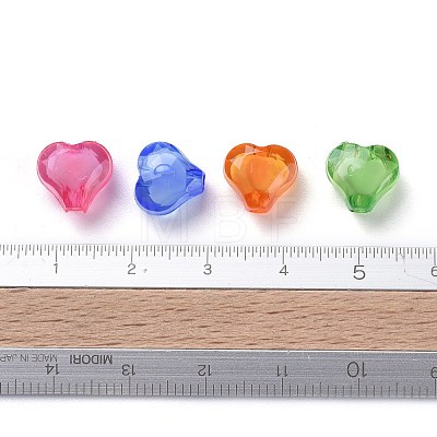 Transparent Acrylic Beads TACR-S114-10mm-M-1