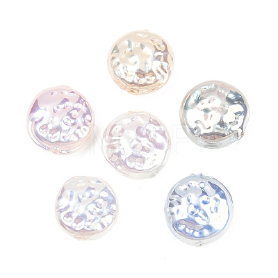 Electroplated Glass Imitation Pearl Beads GLAA-A044-05-1