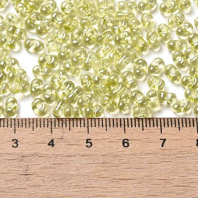 Baking Glass Seed Beads SEED-K009-07A-10-1